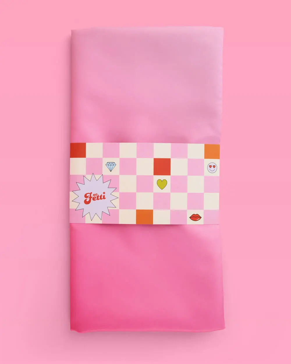 That's Hot Tablecloth - washable table cover xo, Fetti