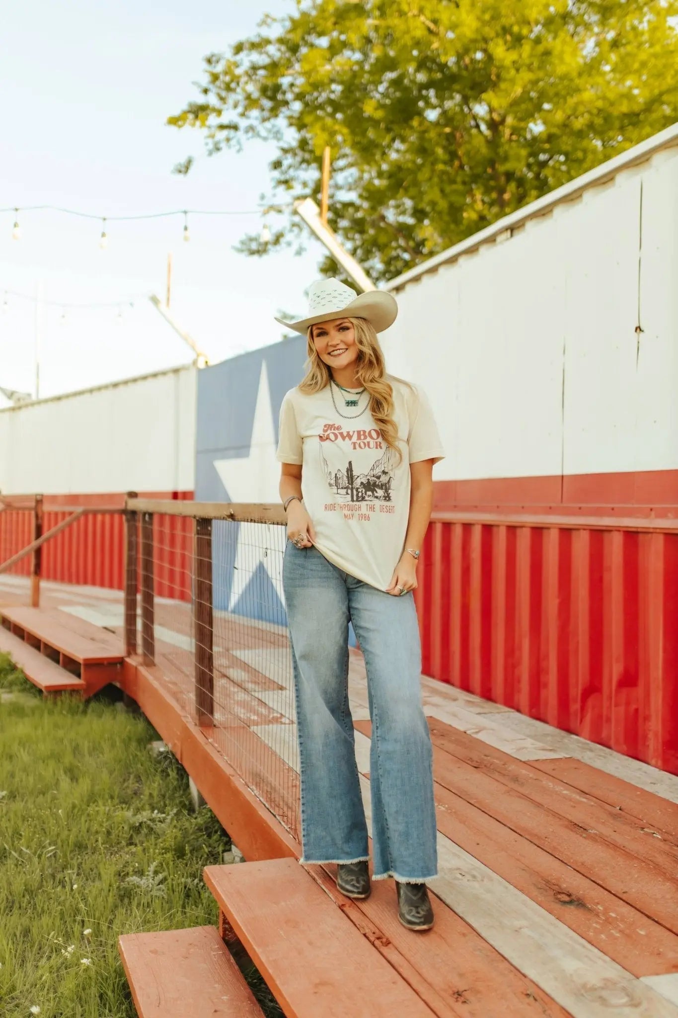 The Cowboy Tour Graphic Tee Wild Junkie