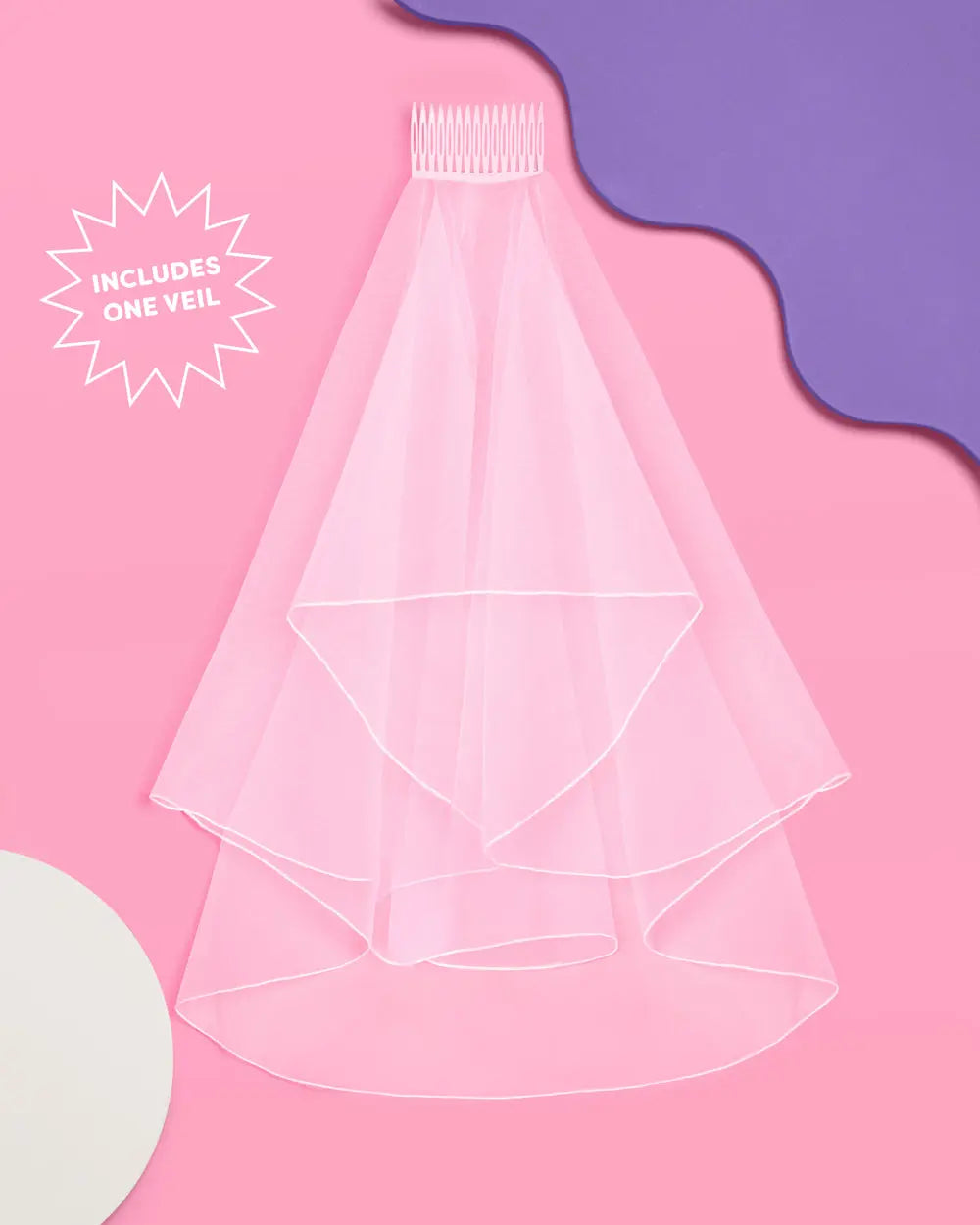 The Remix Kit - bride to be sash + veil xo, Fetti