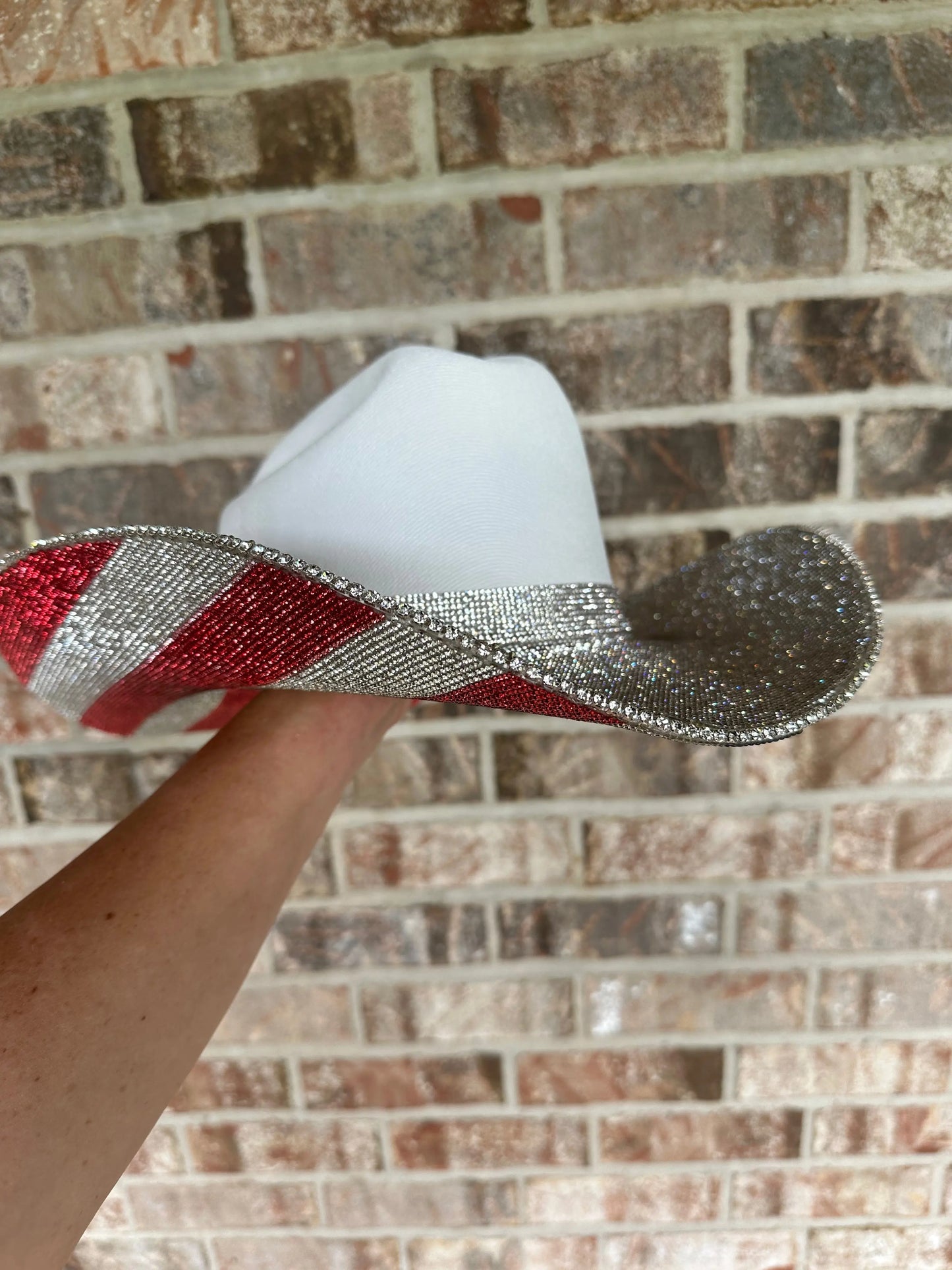 The "America" Hat - Crystal On Top Rhinestone Cowgirl