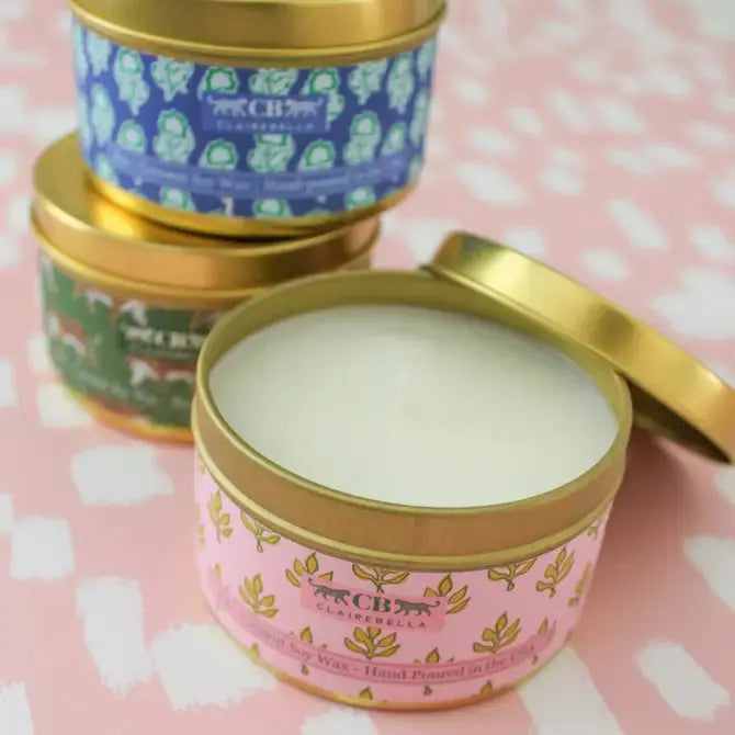 Tin Candle - Leopard (Spiced Oatmilk) CB Studio