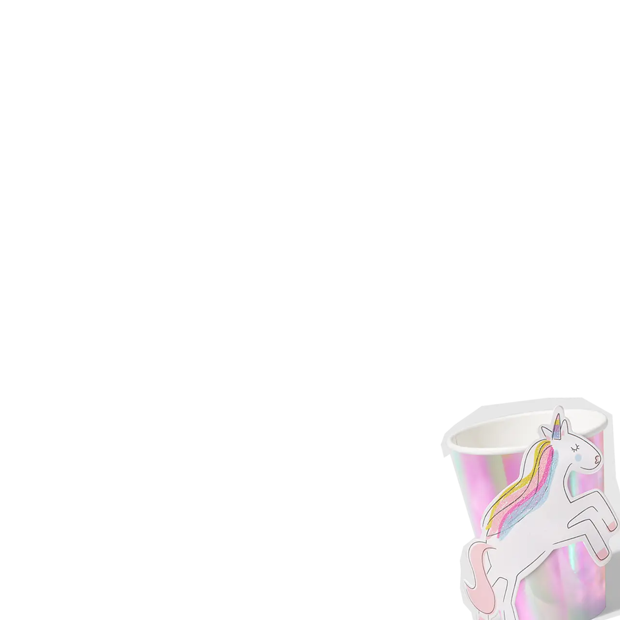 Unicorn Dreams Cups (10 per pack) Coterie