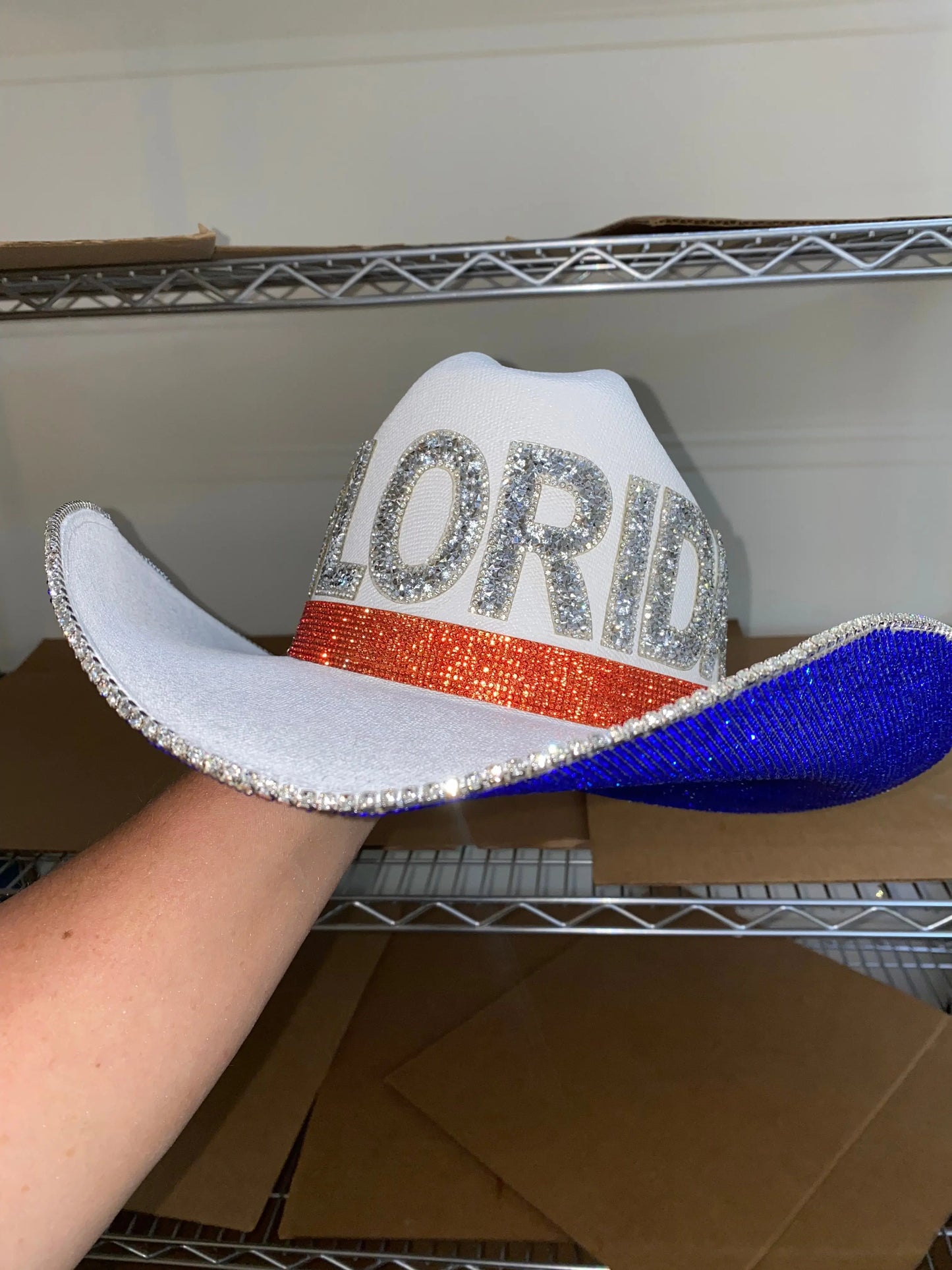 University of Florida Hat Rhinestone Cowgirl