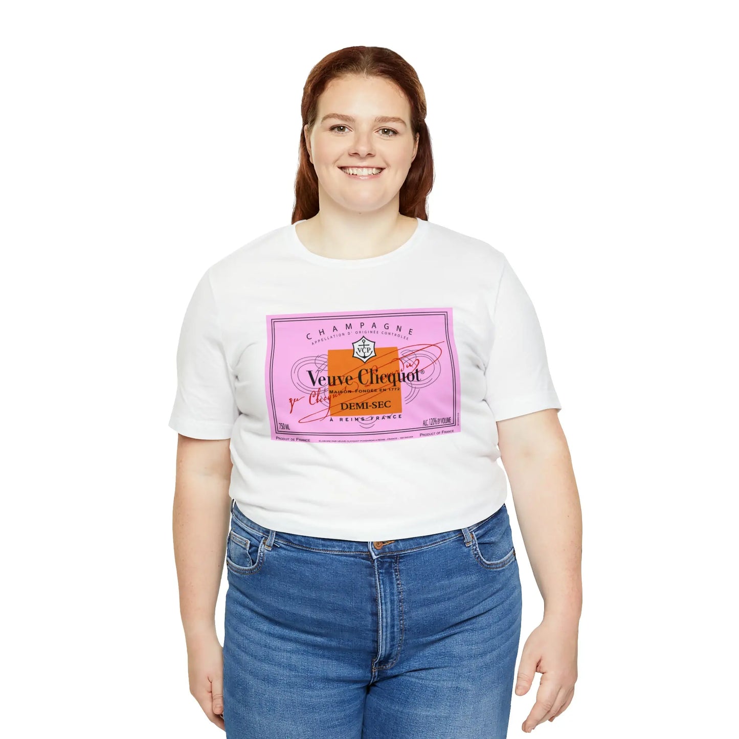 Veuve Rose Short Sleeve Tee Printify