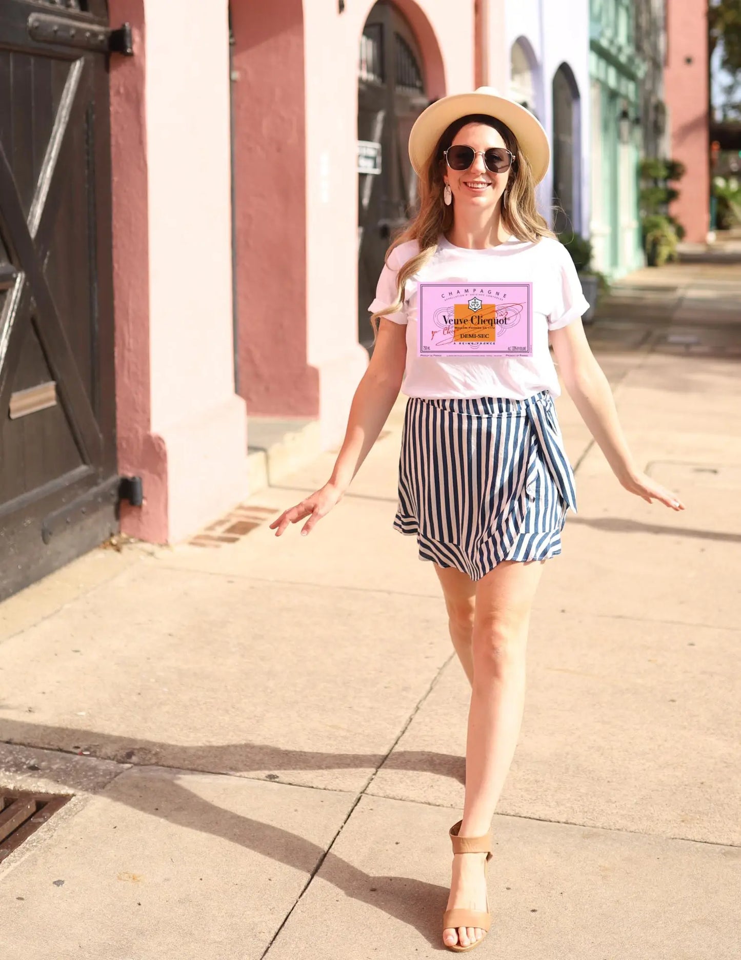 Veuve Rose Short Sleeve Tee Printify