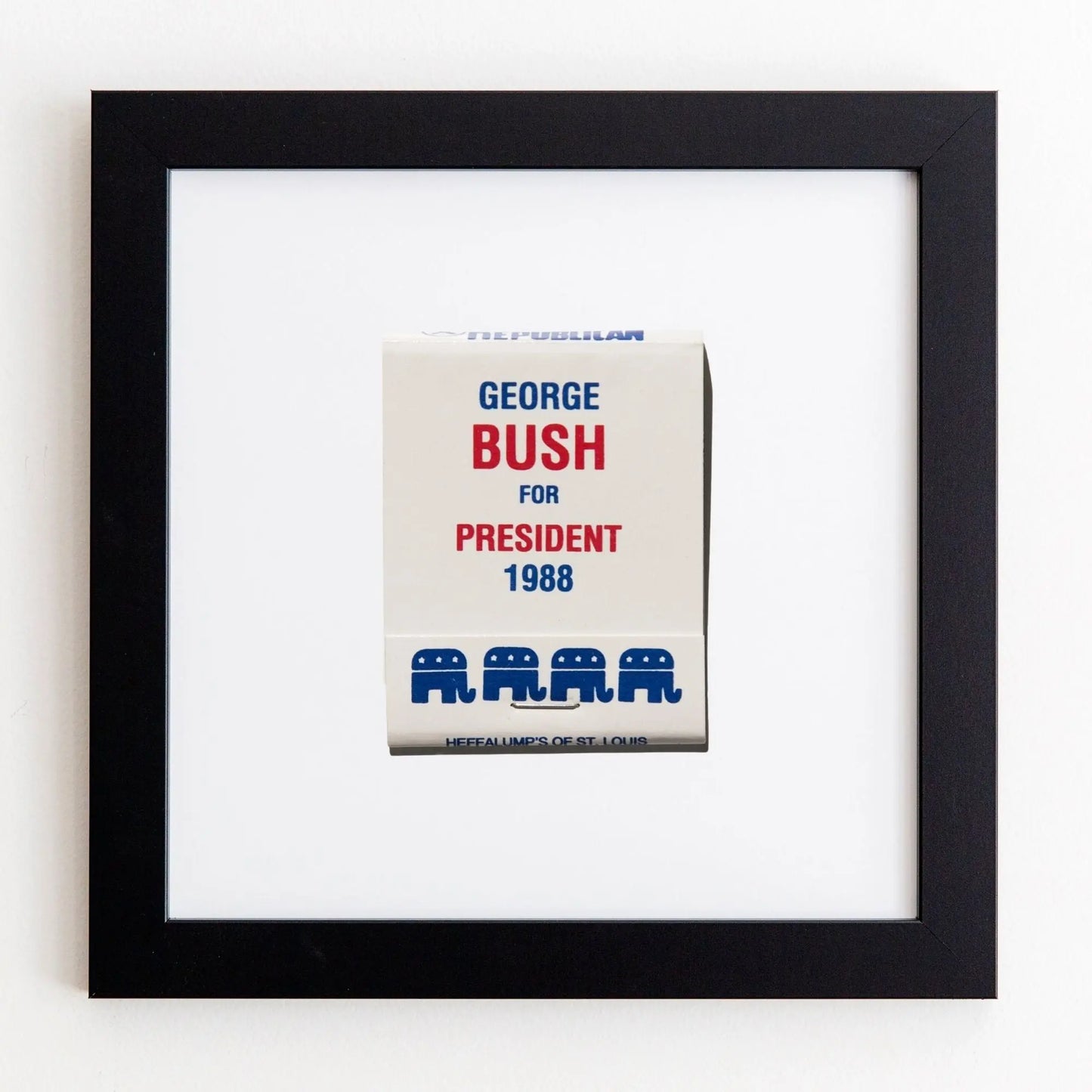 Vintage George Bush Election 1988 Match South Shop