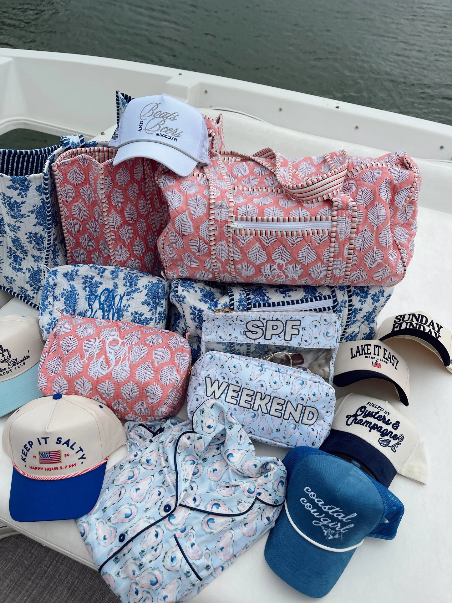 Weekend - Blue Oysters Large Bag KenzKustomz