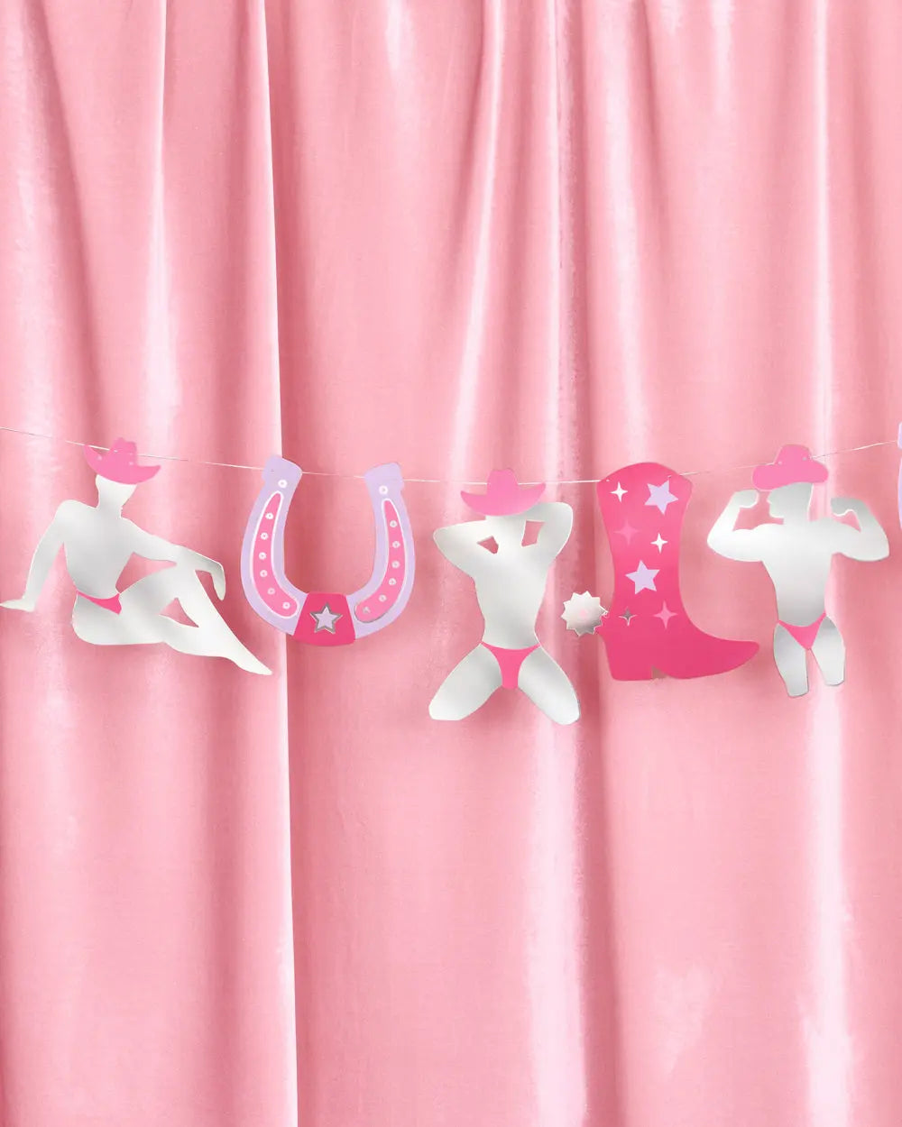 Wild Ride Banner - silver foil banner xo, Fetti