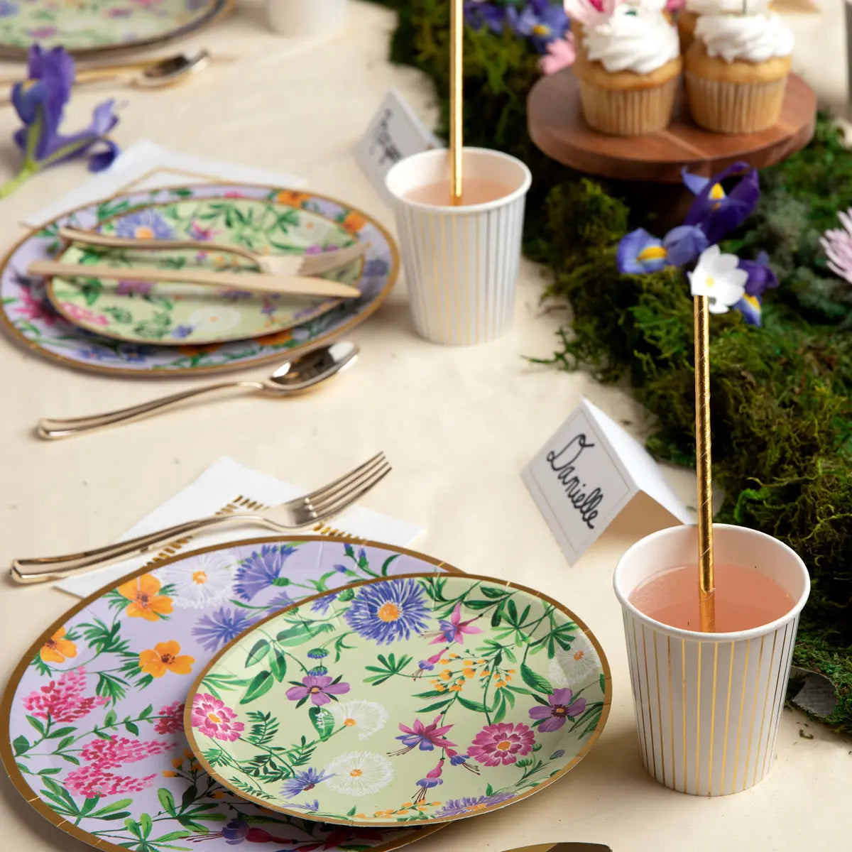 Wildflowers Large Plates (10 per pack) Coterie