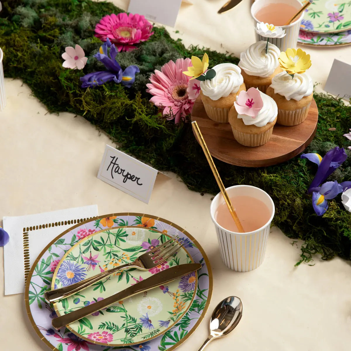 Wildflowers Small Plates (10 per pack) Coterie