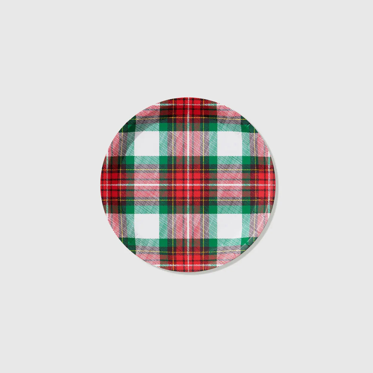Winter Plaid Small Plates (10 per pack) Coterie