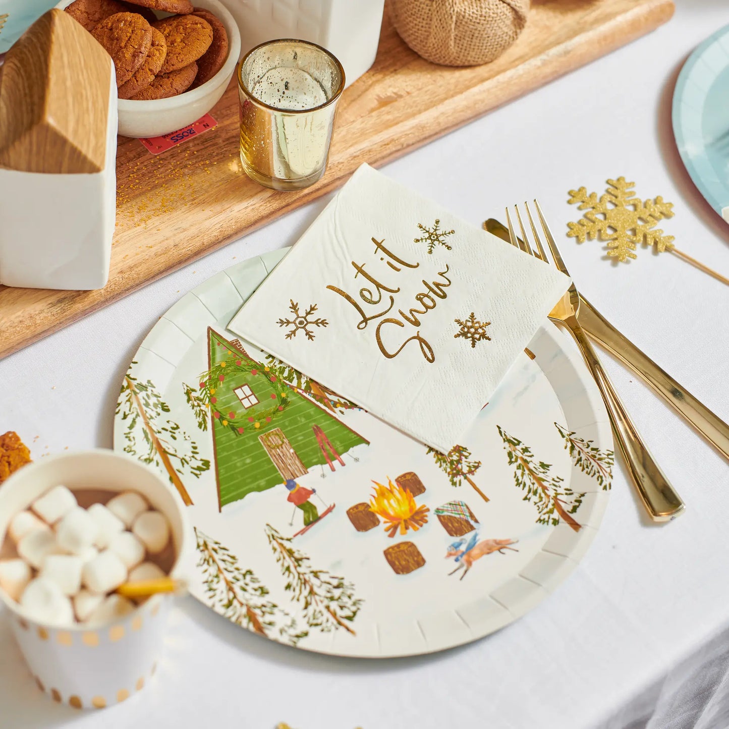 Winter Wonderland Large Plates (10 per pack) Coterie