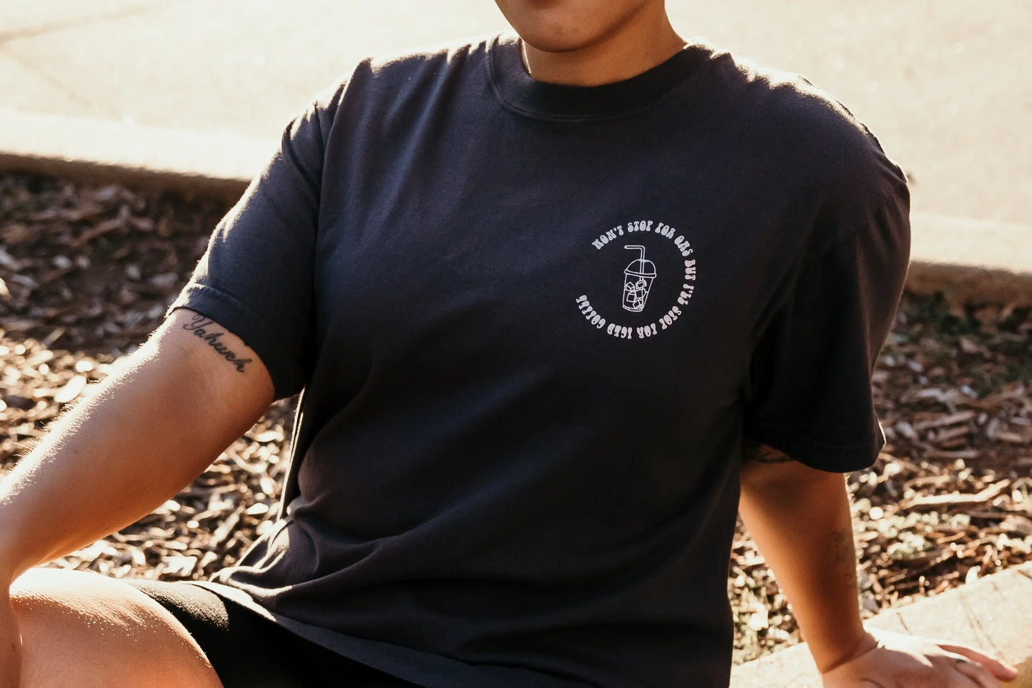 Won't stop for gas graphic tee Shop Karma Tees