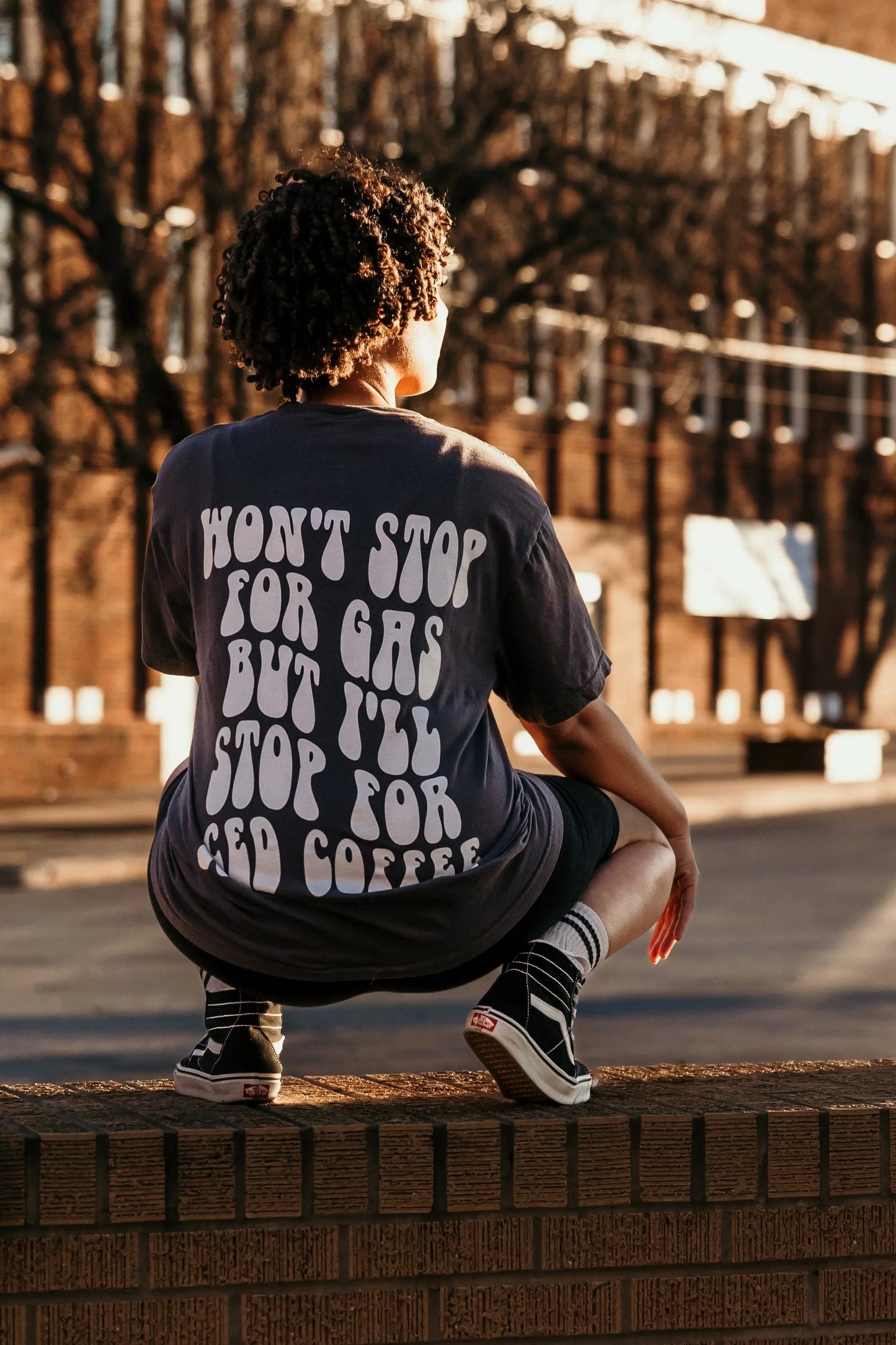 Won't stop for gas graphic tee Shop Karma Tees