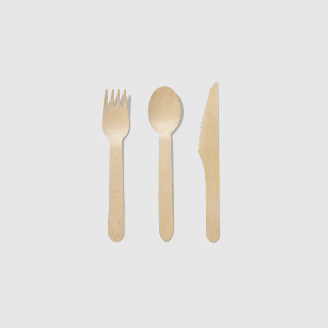 Wooden Cutlery Set (30 per pack) Coterie