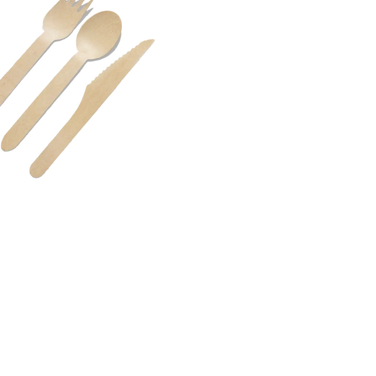 Wooden Cutlery Set (30 per pack) Coterie