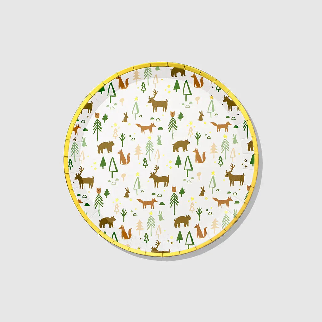 Woodland Wonders Large Plates (10 per pack) Coterie