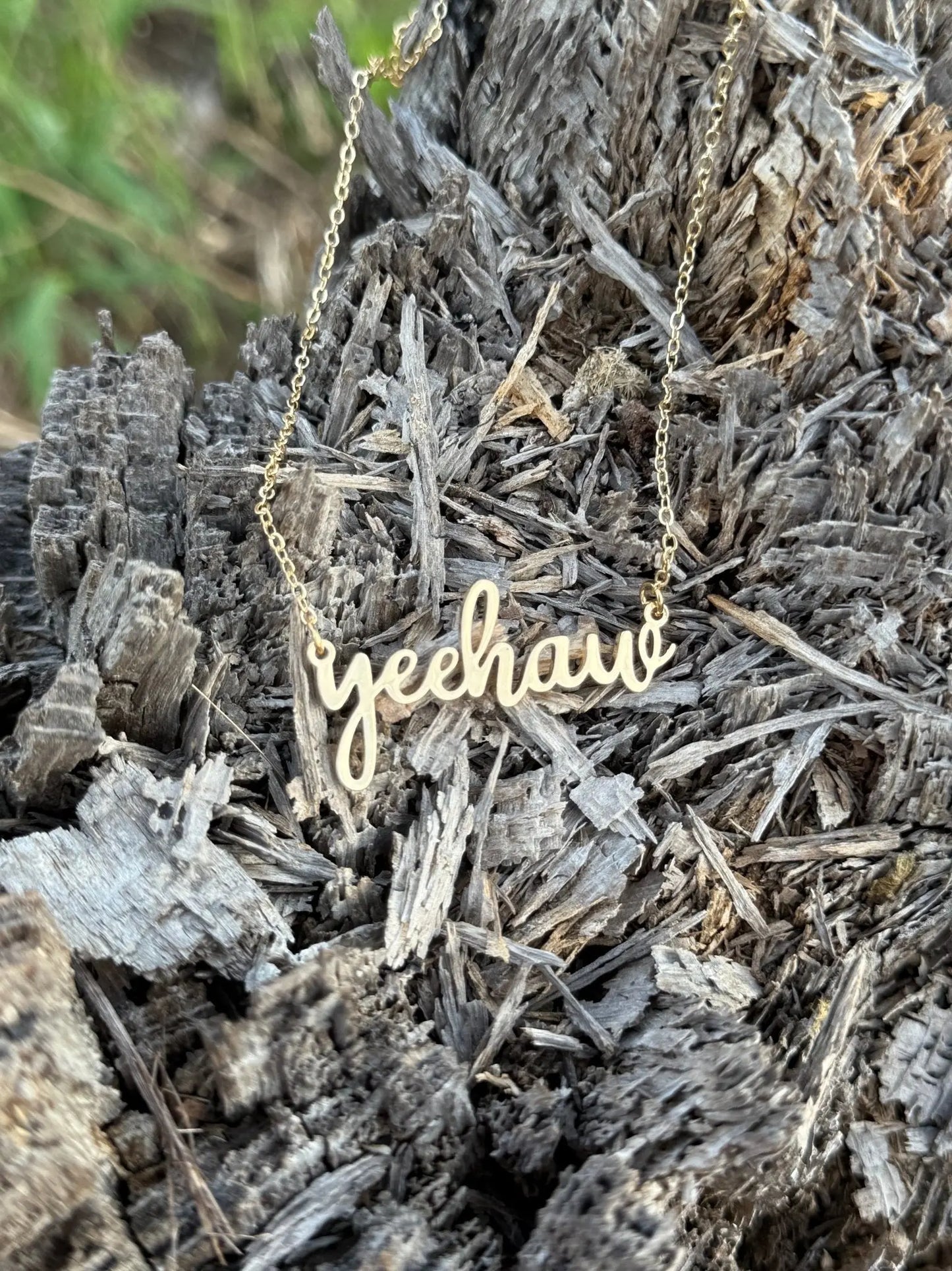 Yee Haw Chain Necklace Wild Junkie