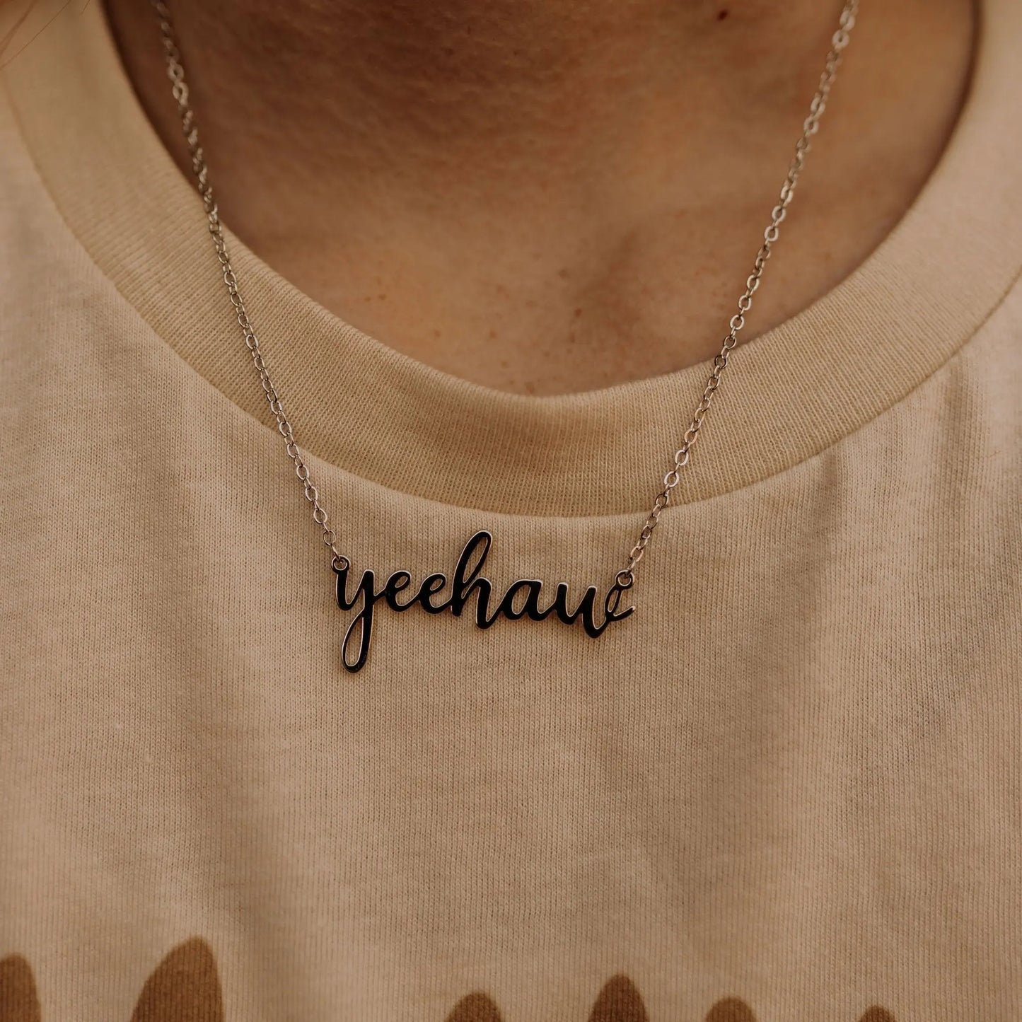Yee Haw Chain Necklace Wild Junkie