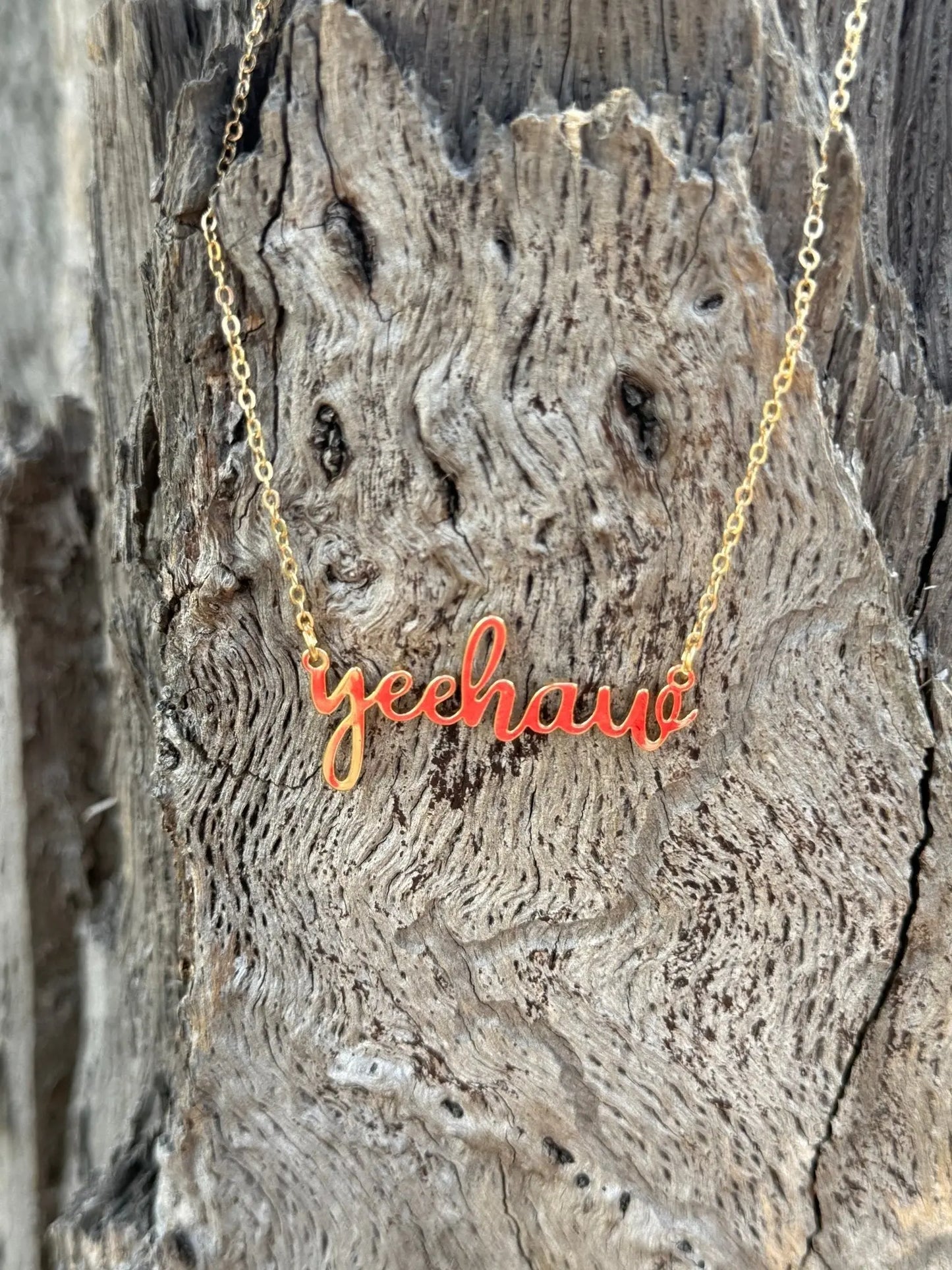 Yee Haw Chain Necklace Wild Junkie