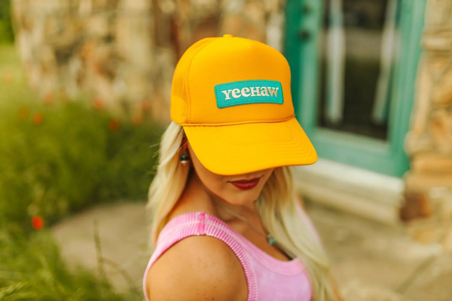 YeeHaw Patch Trucker Hat Wild Junkie