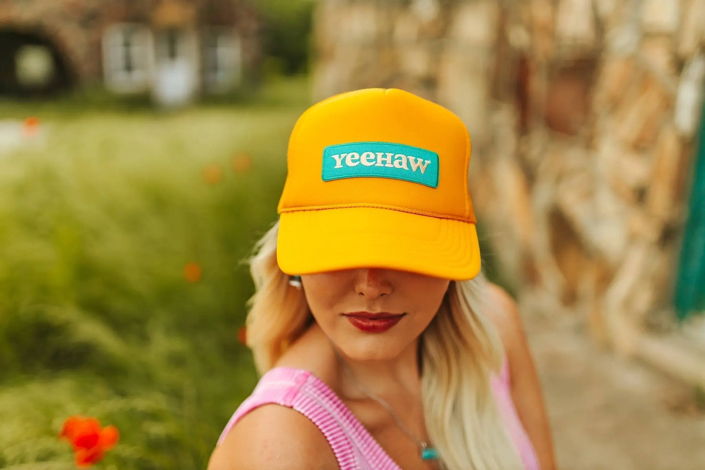 YeeHaw Patch Trucker Hat Wild Junkie