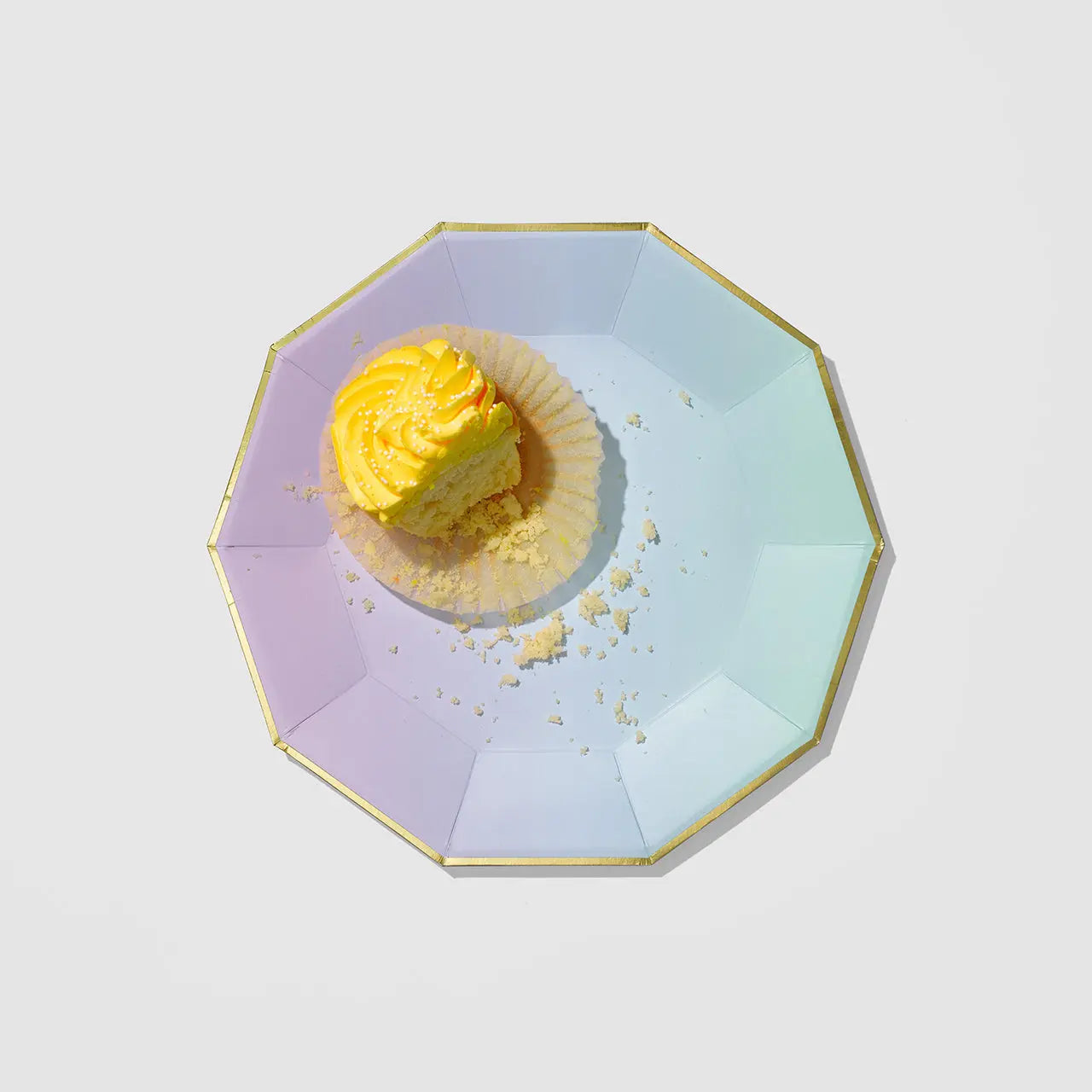 Yes Way, Ombre Large Plates (10 per pack) Coterie