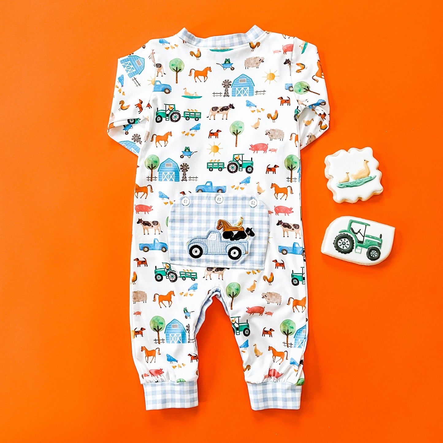 Farm Truck Romper - Latchkey