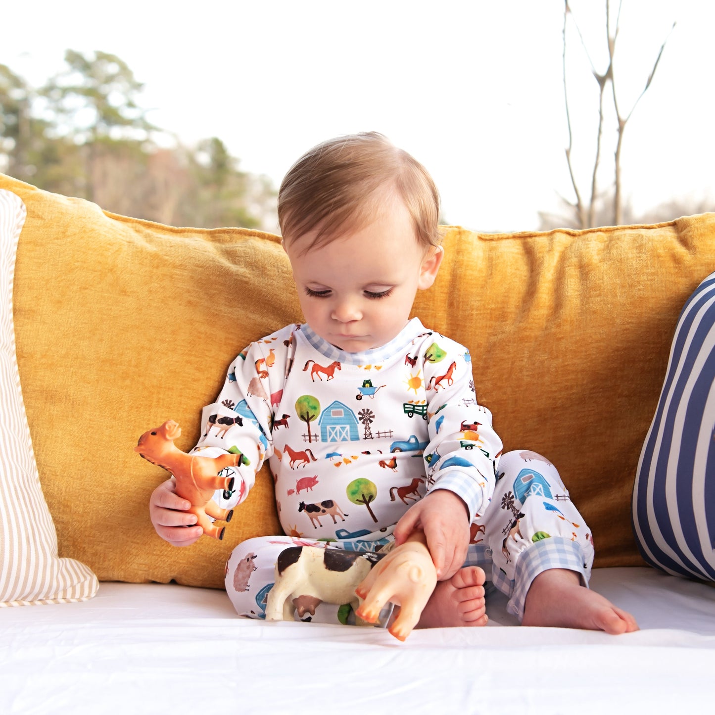 Farm Truck Romper - Latchkey