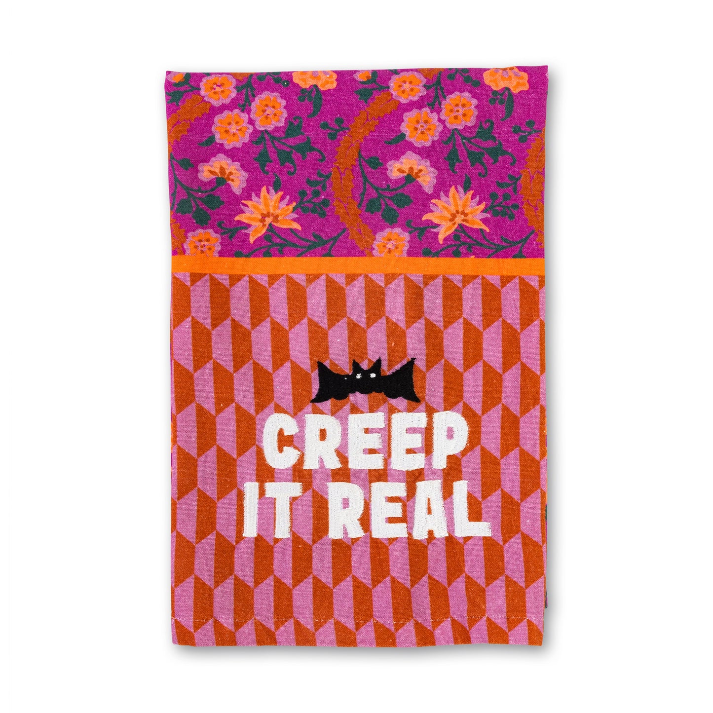 Creep It Real Dish Towel