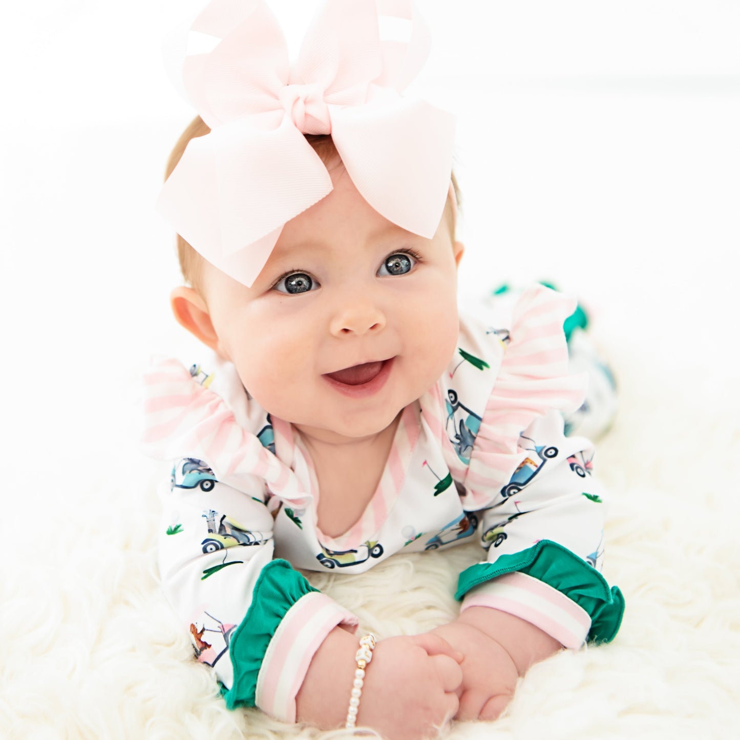 Girls Fairway Golf Romper - Latchkey