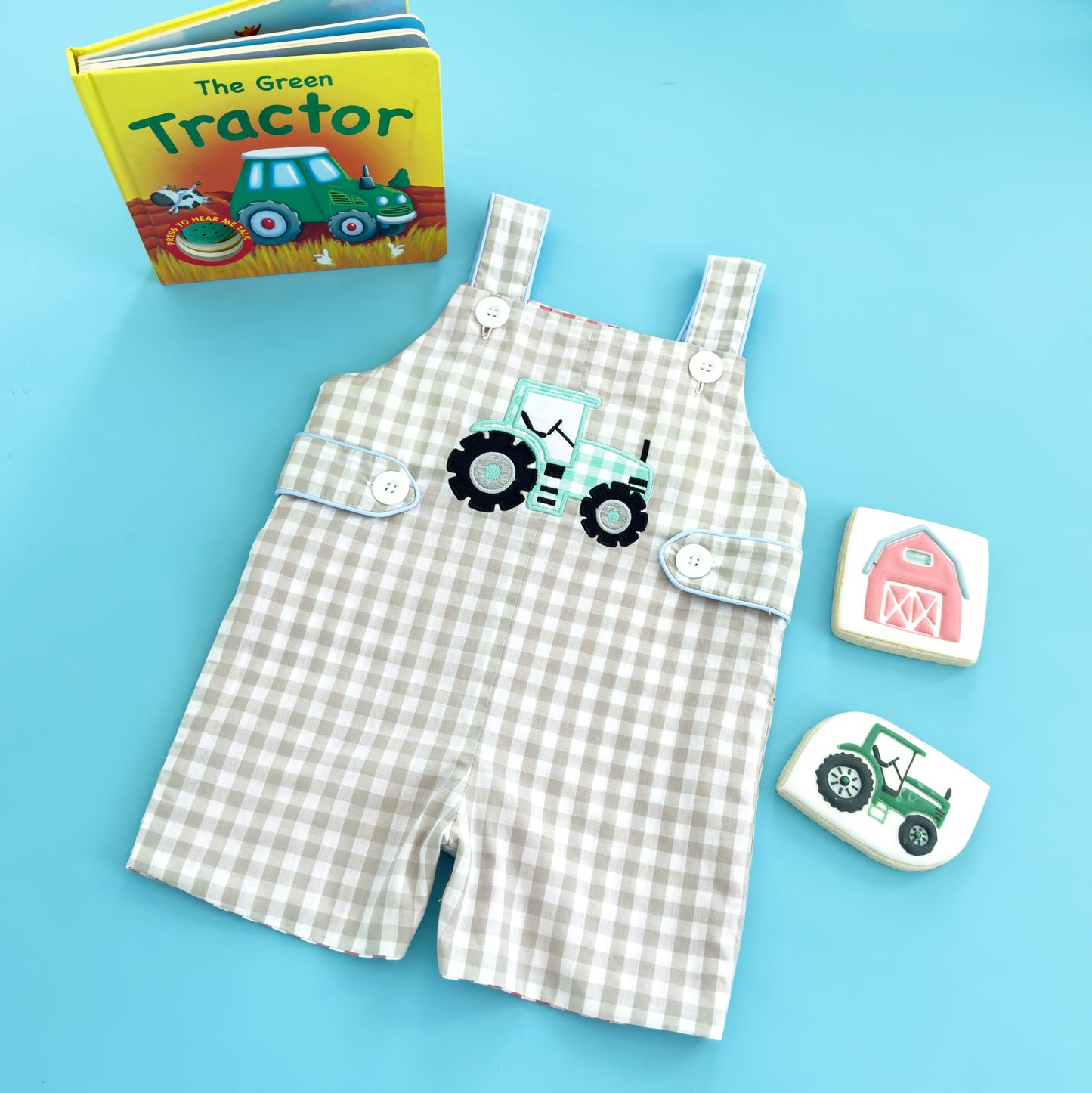 Reversible Tractor / Little Blue Farm Truck Jon Jon - Latchkey