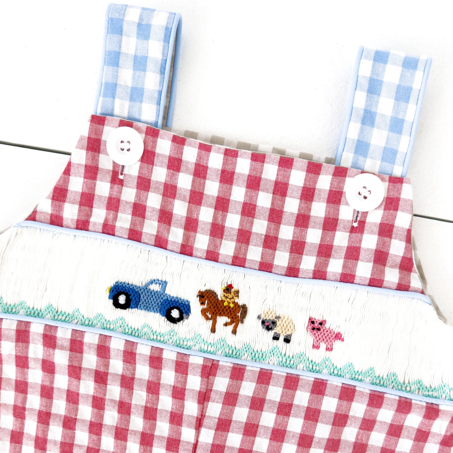 Reversible Tractor / Little Blue Farm Truck Jon Jon - Latchkey
