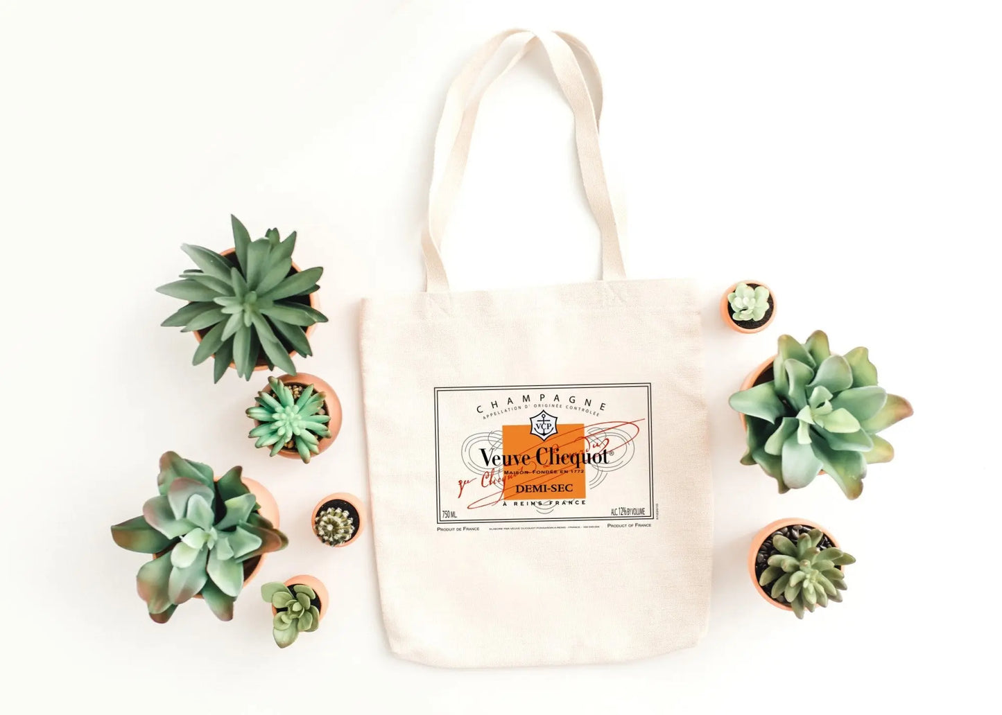 Champagne Canvas Tote Bag for Celebrations, Gift Bag for Bachelorette and Bridesmaids Gifts, or as reusable Shopping Bag! Latchkey