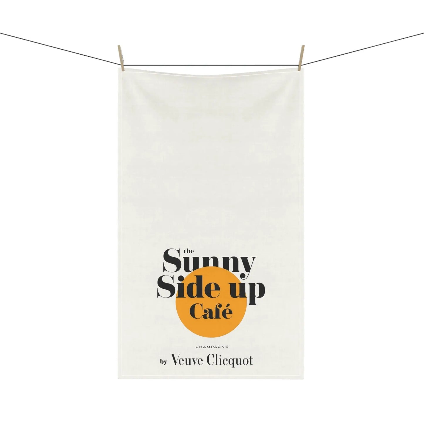Champagne Label Kitchen Tea Towel Latchkey
