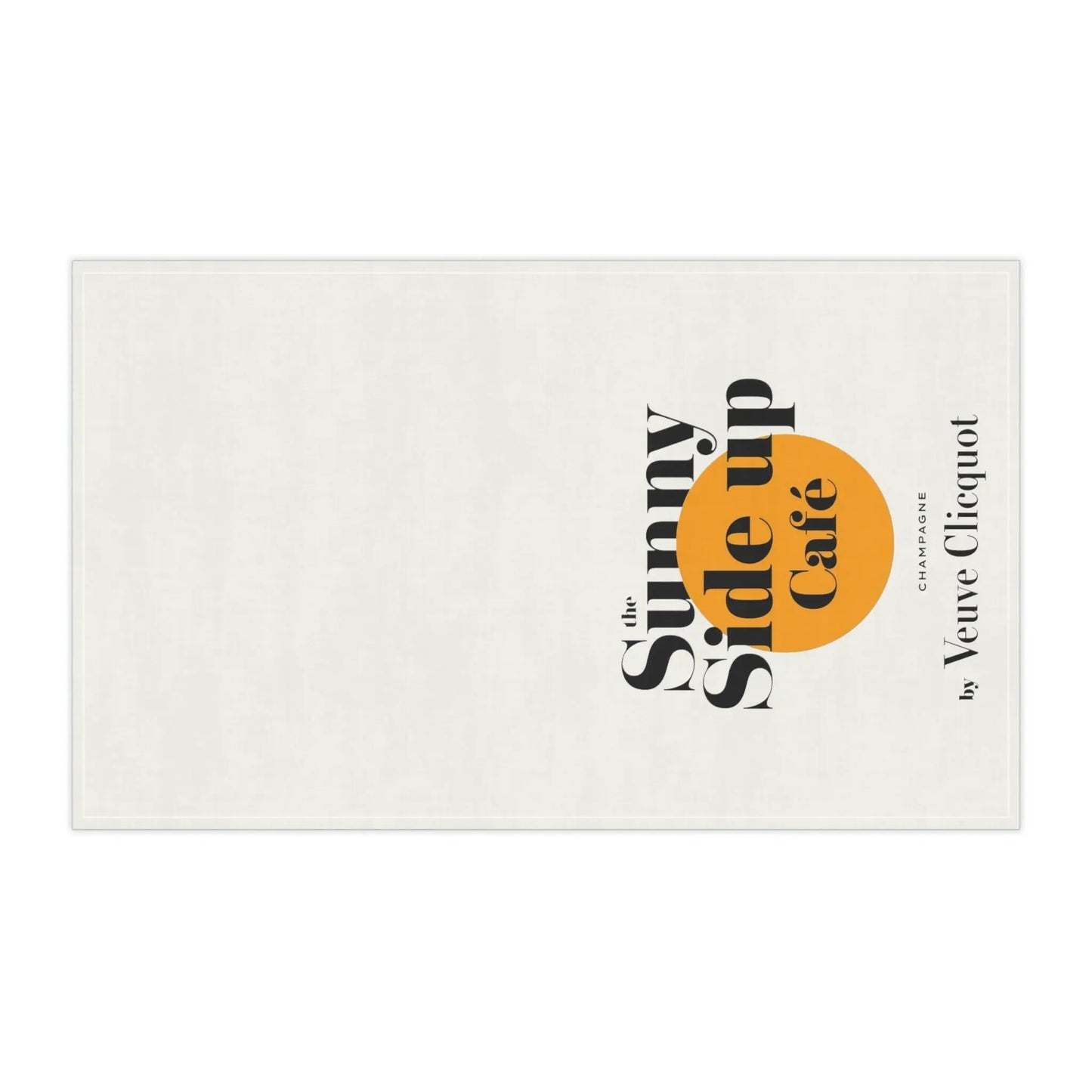 Champagne Label Kitchen Tea Towel Latchkey