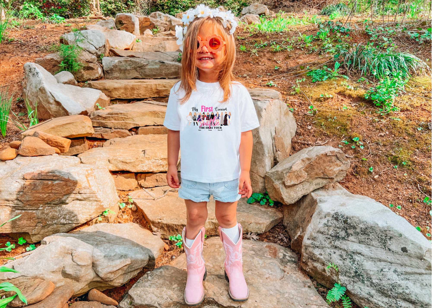 My First Swiftie Concert Kids T-Shirt Latchkey