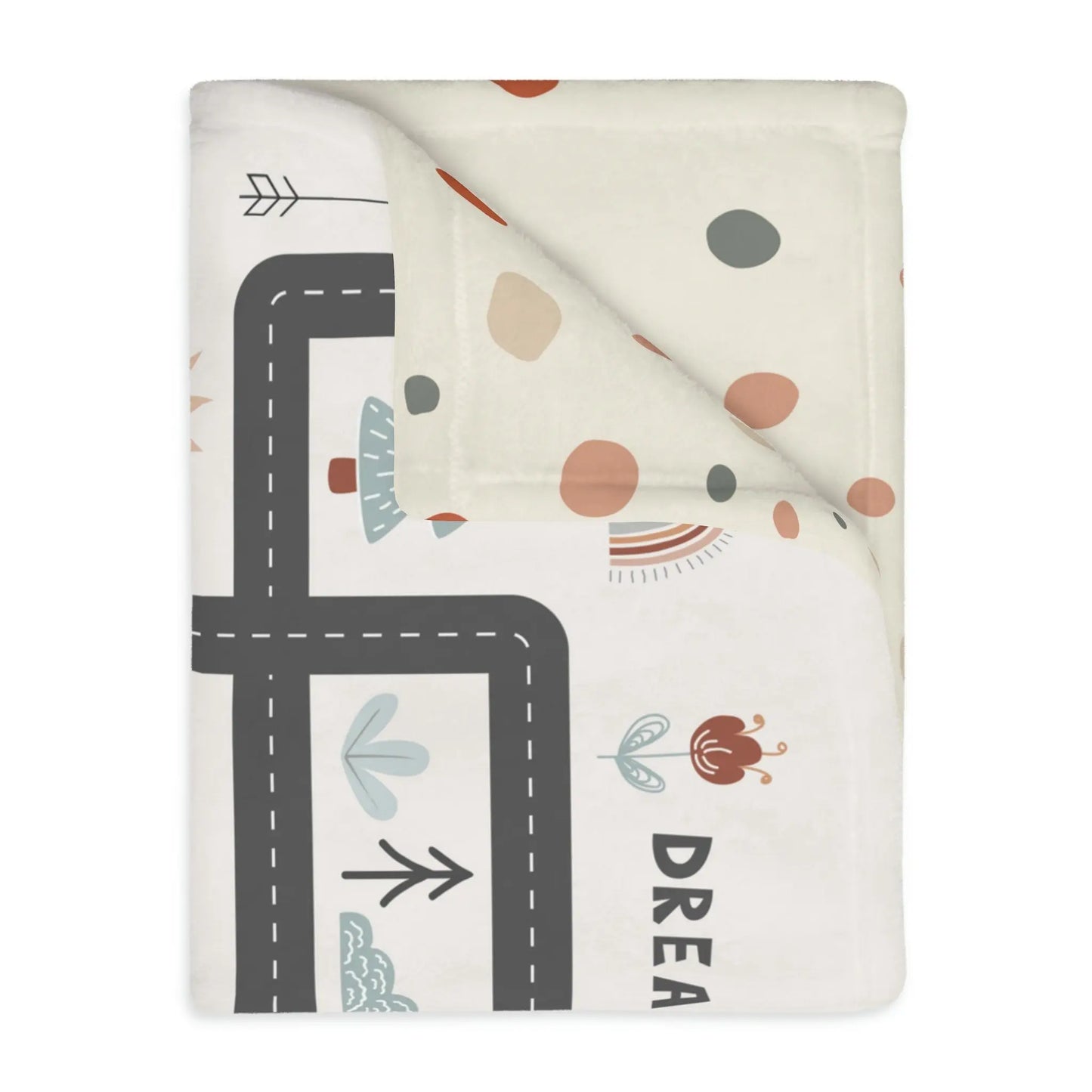 Personalized Baby Velveteen Minky Blanket Car bear woodland animals theme for baby shower gift for new baby racetrack blanket Latchkey