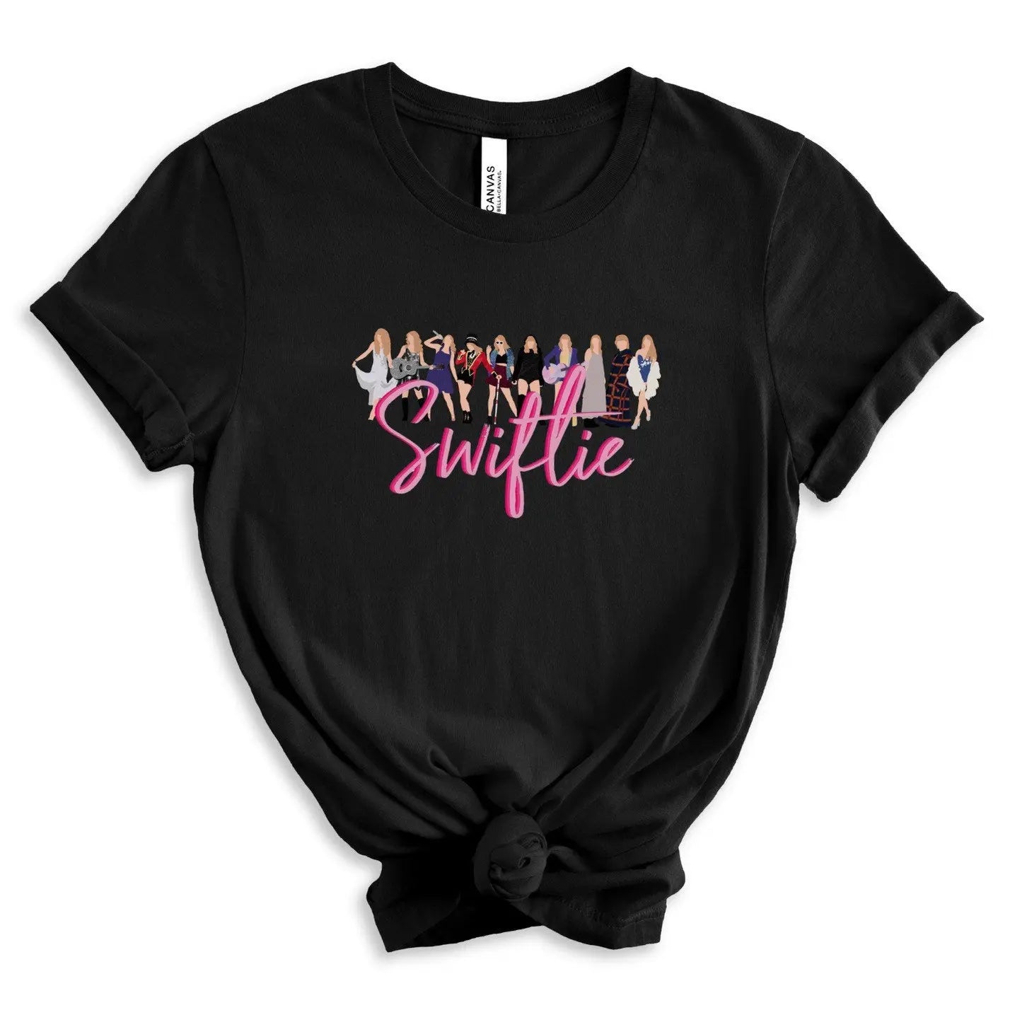Taylor Swiftie Eras Kids T-Shirt, Perfect for Swift theme birthday or slumber parties, or pair with TS Concert tix! Latchkey