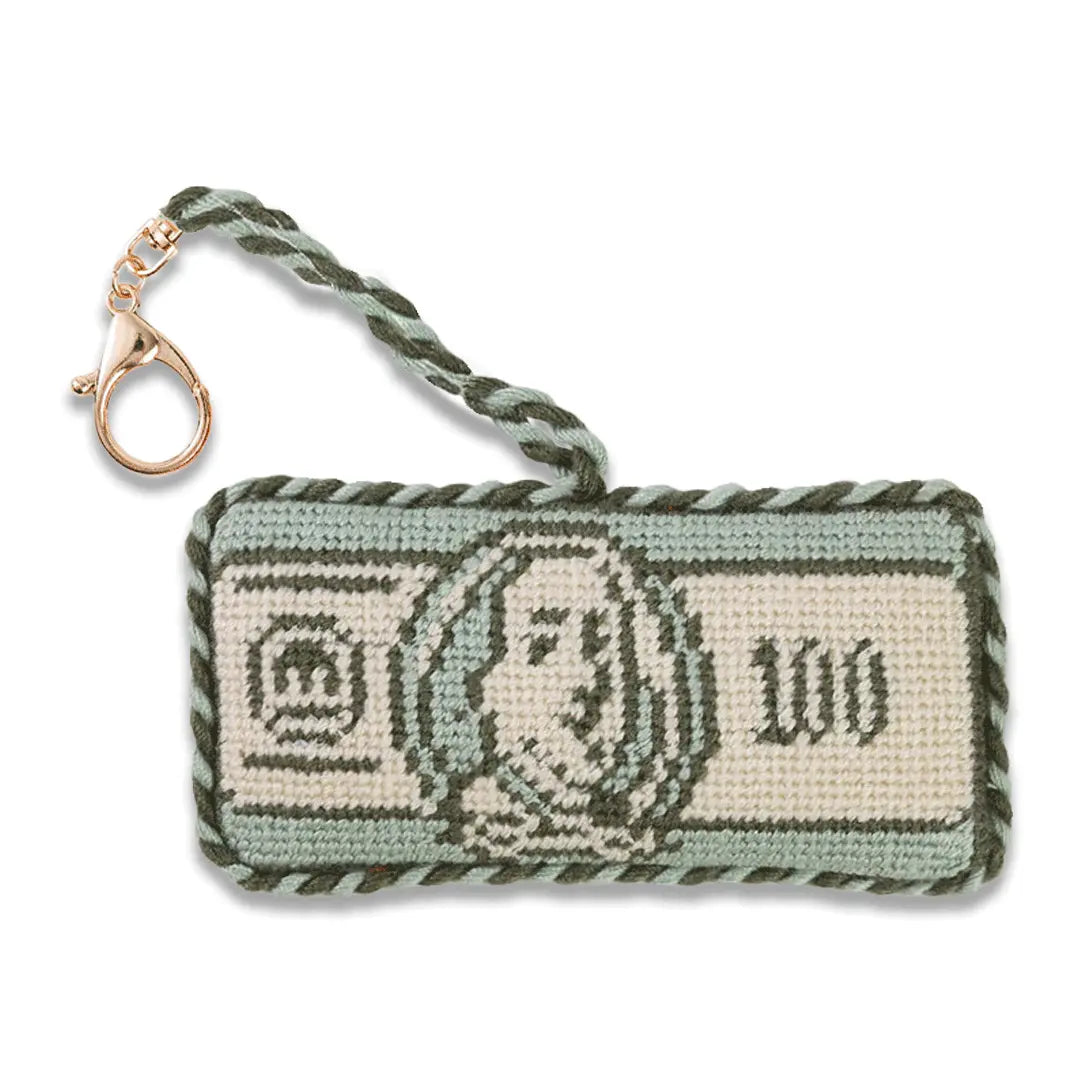 $100 Bill - Bag Charm Furbish Studio