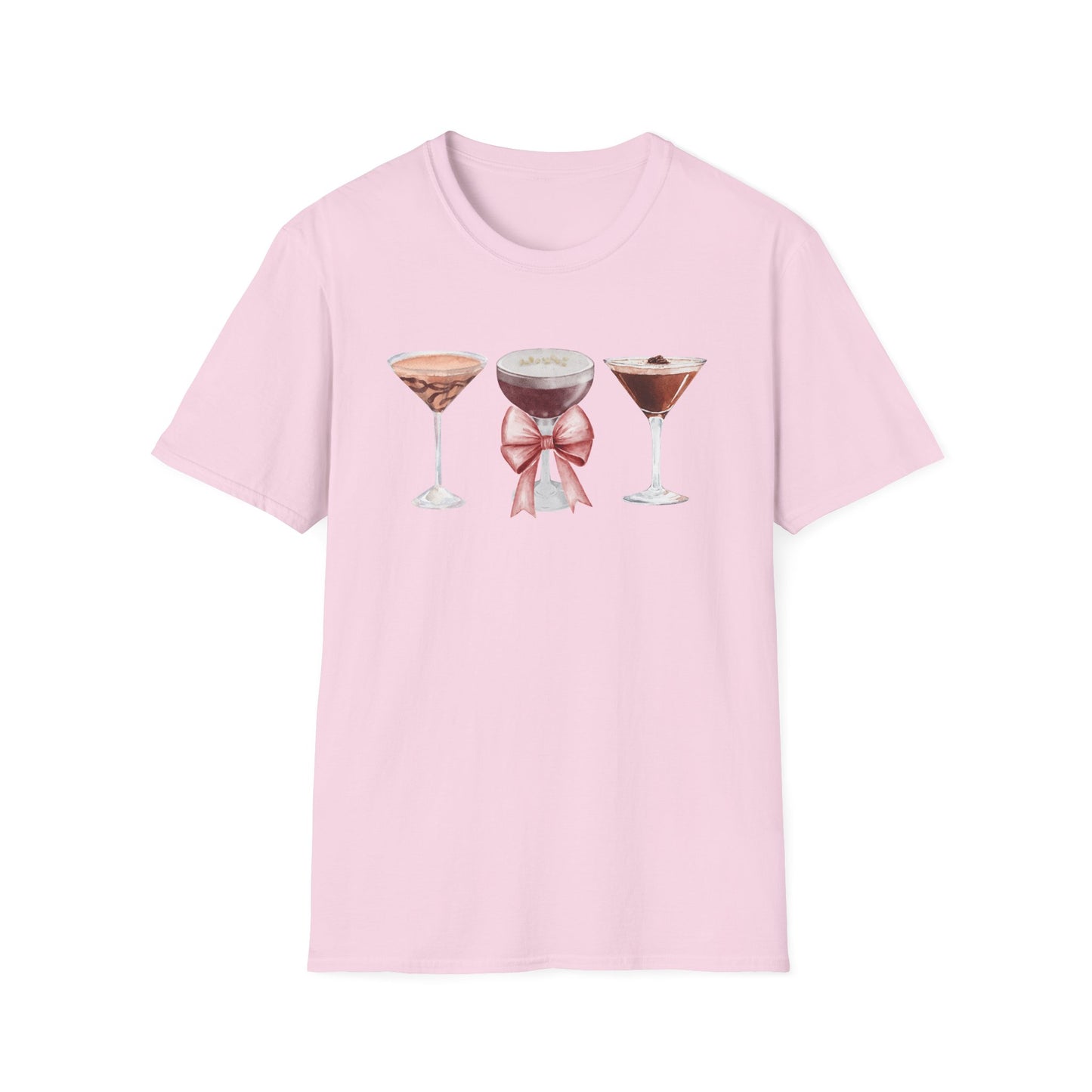 Espresso Martini Coquette Bow Softstyle T-Shirt