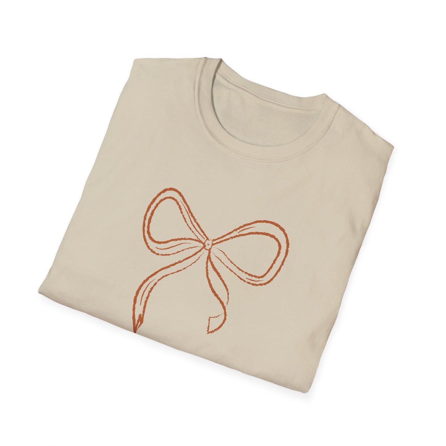 Longhorn Coquette Bow Softstyle T-Shirt