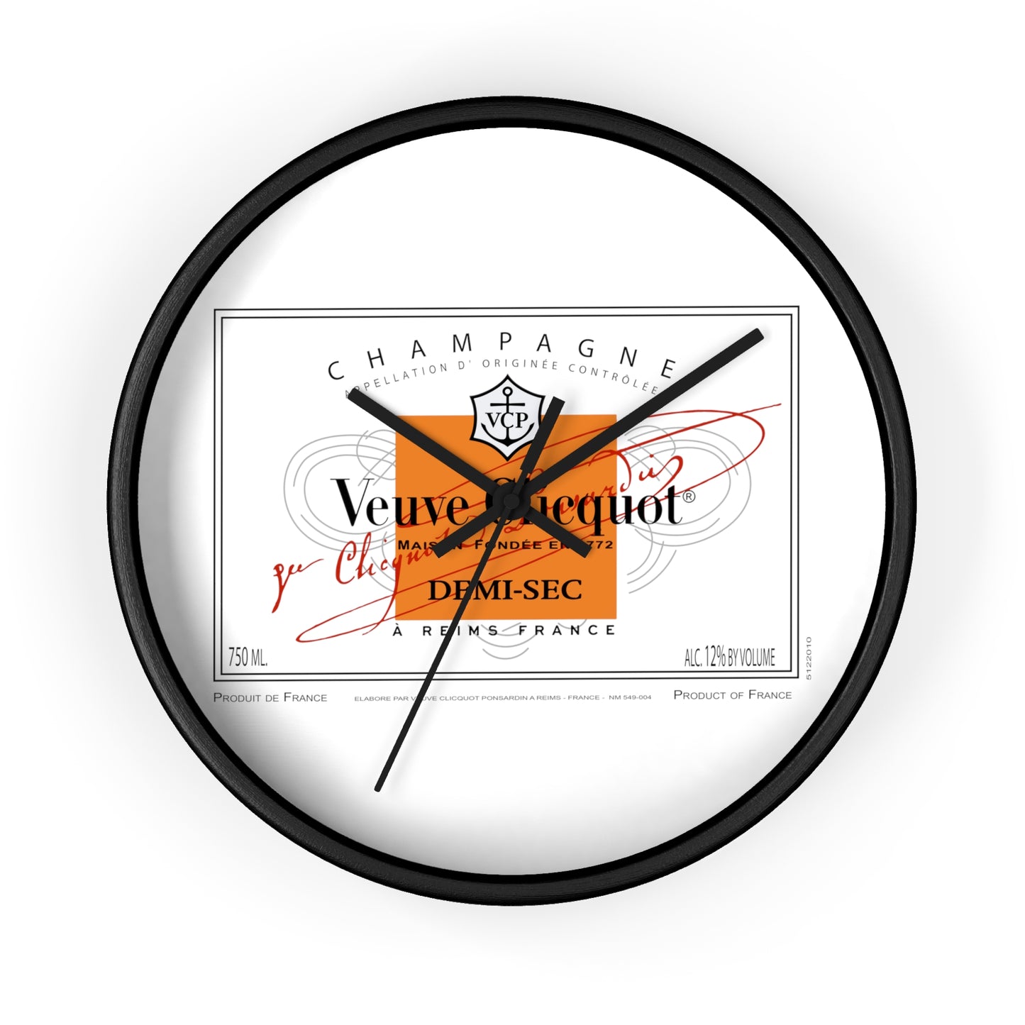 Veuve Champagne Wall clock - Latchkey