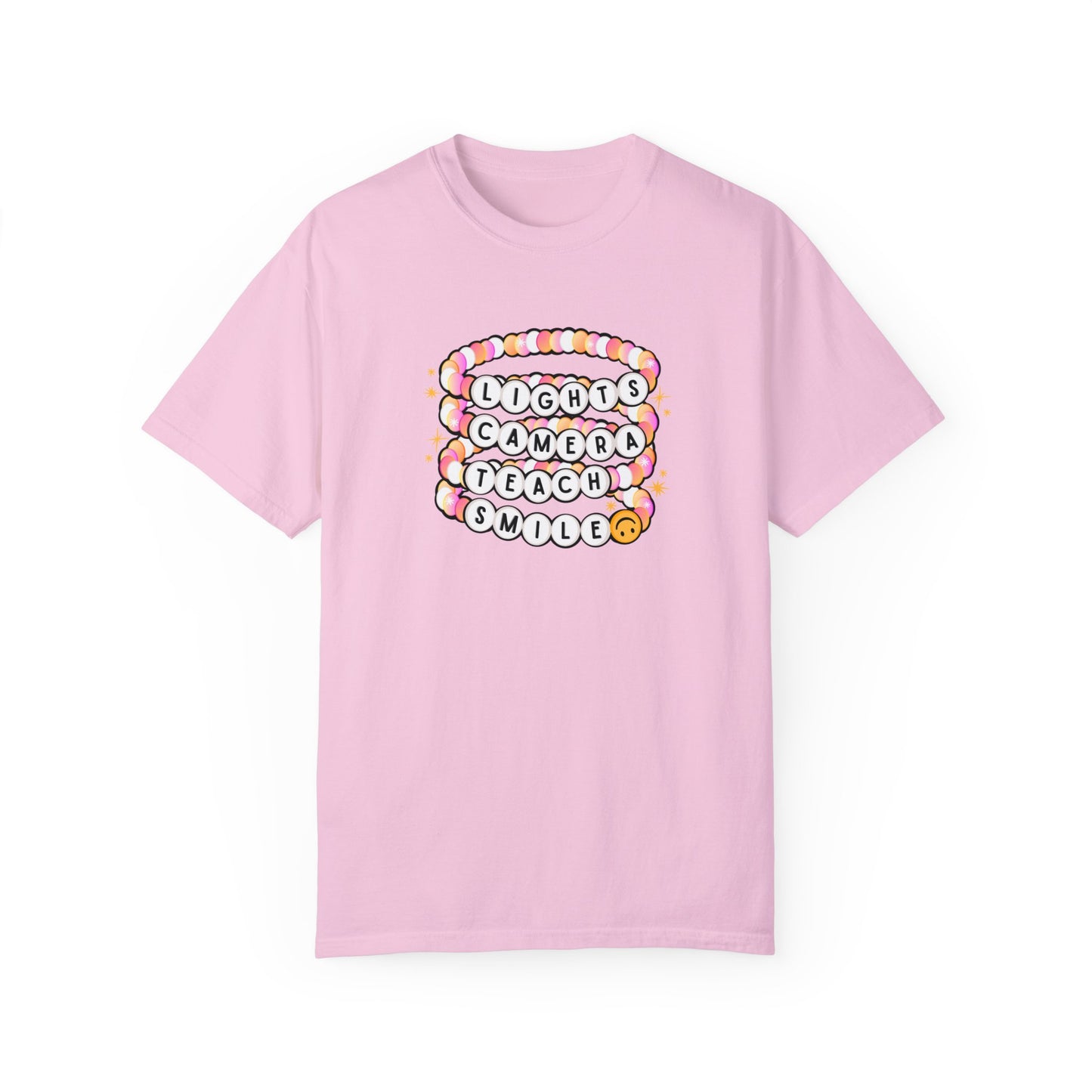 Lights Camera Teach Smile TTPD Shirt for Teachers - Latchkey