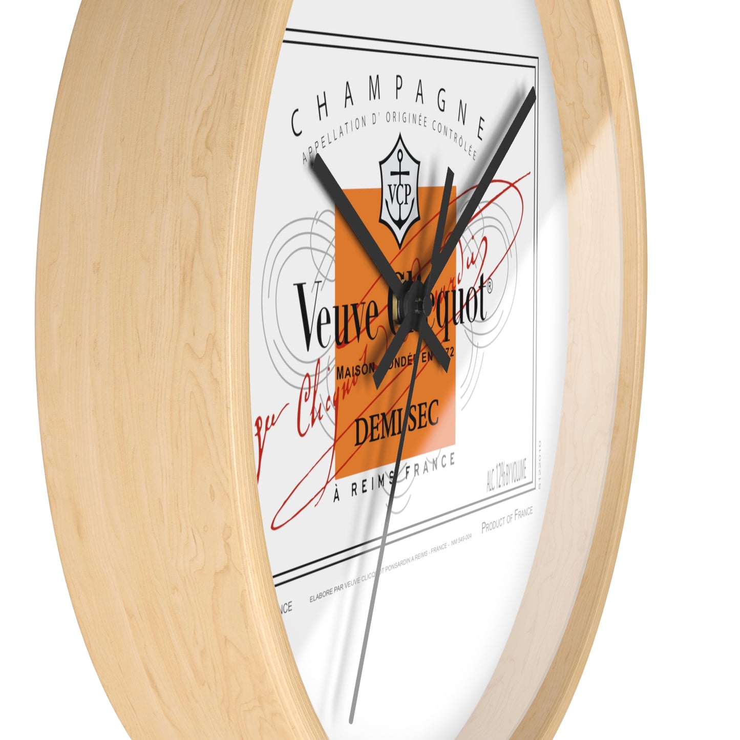 Veuve Champagne Wall clock - Latchkey