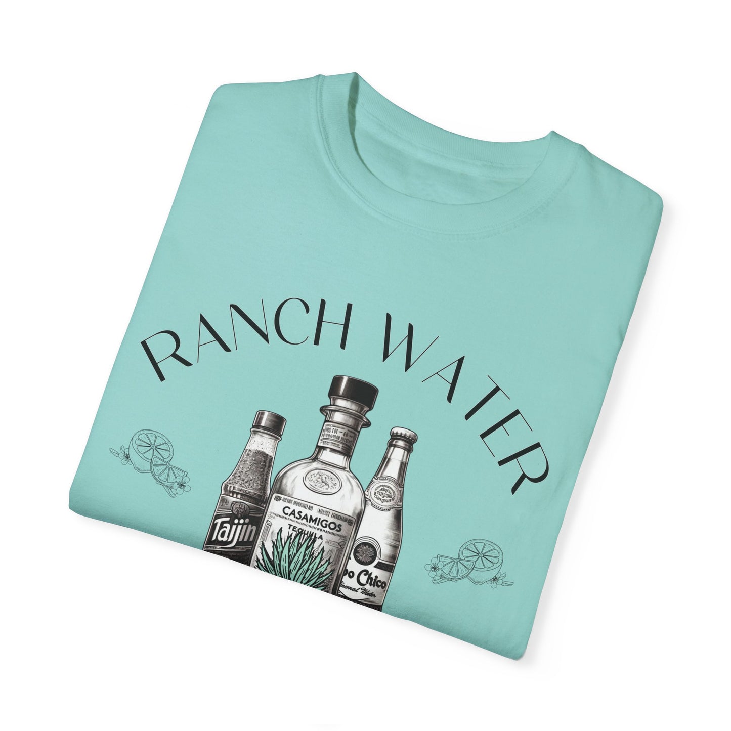 Ranch Water Social Club Unisex Garment-Dyed T-shirt