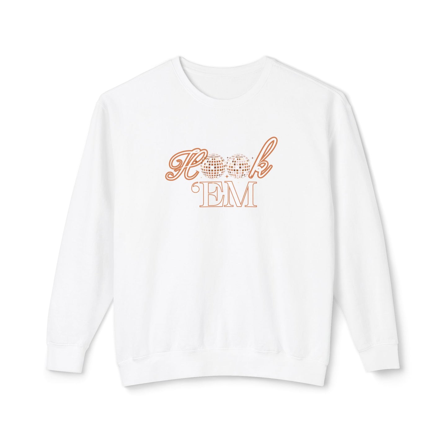 Texas Longhorn Disco Ball Crewneck Sweatshirt