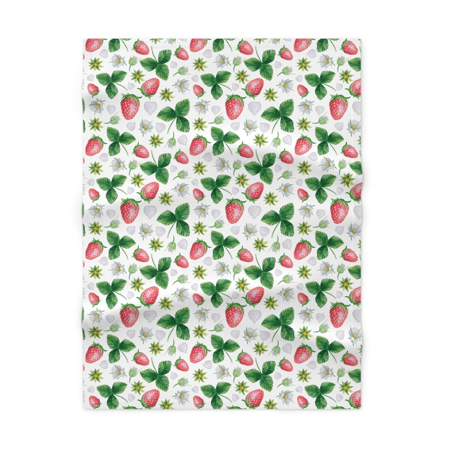 Berry Sweet Soft Fleece Baby Blanket