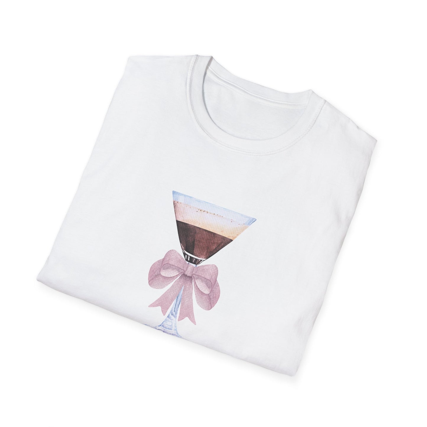 Espresso Martini Coquette Bow Softstyle T-Shirt