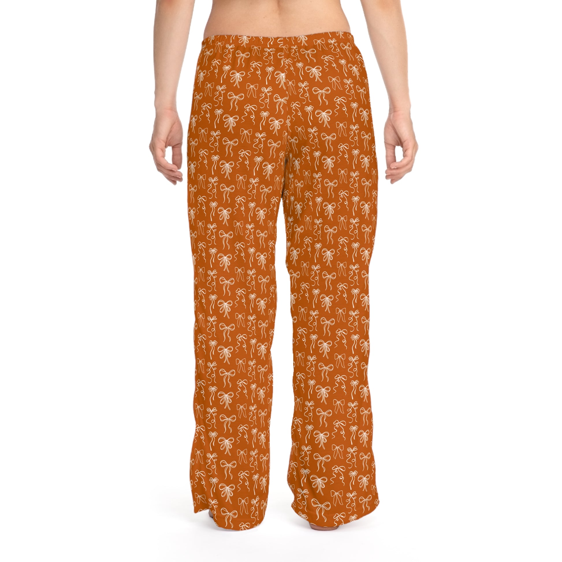 Longhorn Coquette Bow Patterned Women's Pajama Pants - Latchkey 